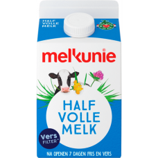 Melkunie halfvolle melk halve liter